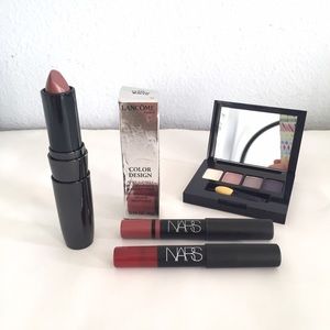 Lancôme, Estée Lauder lipstick & eyeshadow