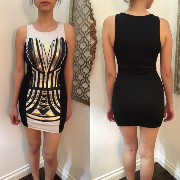Gatsby patterned dress