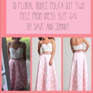Two Piece Prom Dress