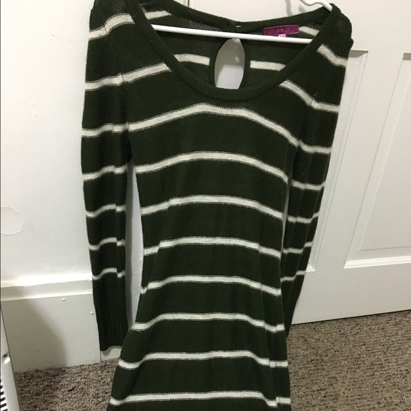 Long sleeve sweater dress