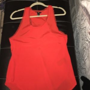 H&M Orange tank top with racerback