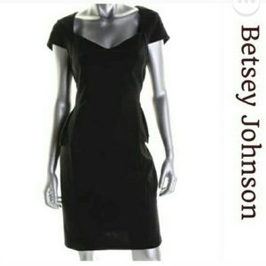 Betsy Johnson peplum dress