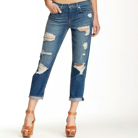 GENETIC DENIM GIA DISTRESSED BOYFRIEND 26