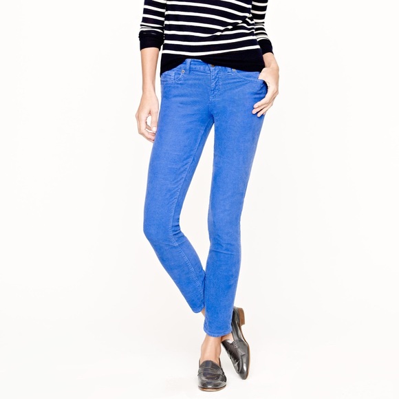 J. Crew Pants & Jumpsuits J Crew Matchstick Blue Corduroys Poshmark