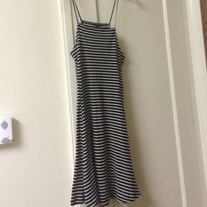 Brandy Melville Cotton Striped Abigail Dress