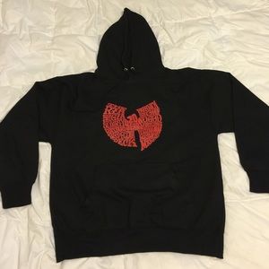 Men's XL Black "Wu-Tang" Hoodie