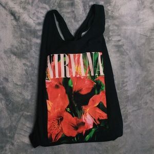 nirvana band tank top