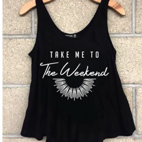 Popular Basics Tops - Take Me To The Weekend Tank Top