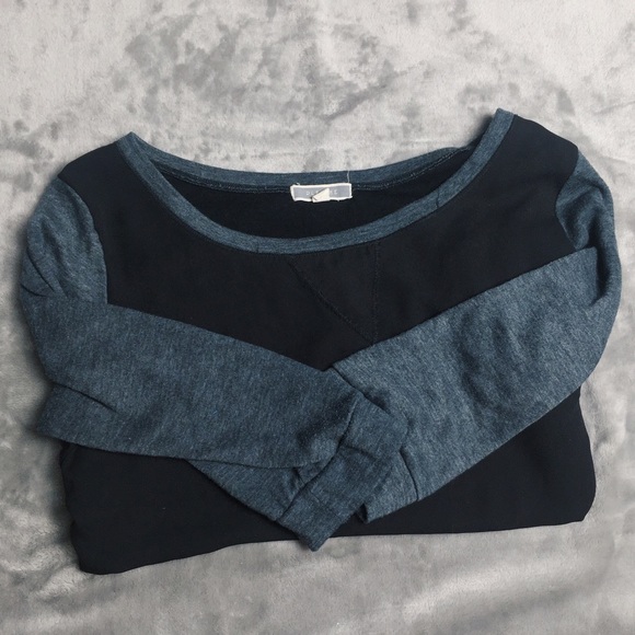Black and Blue baseball tee