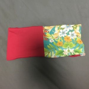 San Lorenzo tube top bikini