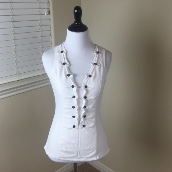 ANTHROPOLOGIE - PILCRO AND THE LETTERPRESS Tank XS