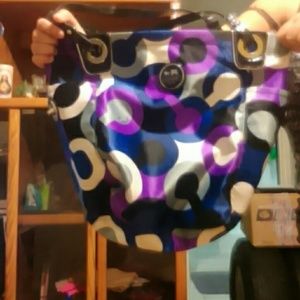 Coach leatherware colorful purse