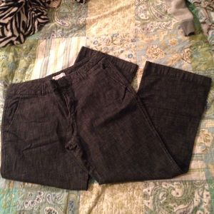 Black Denim Pants