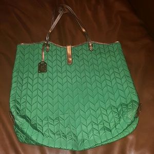 Ralph Lauren puffer tote