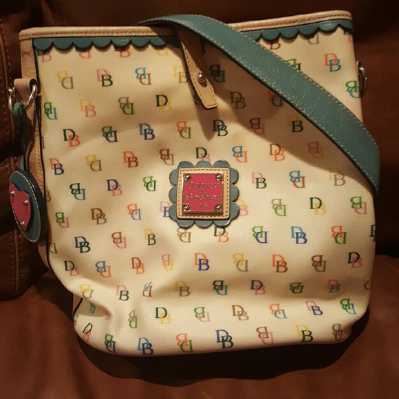 Dooney & Bourke multicolored bucket bag