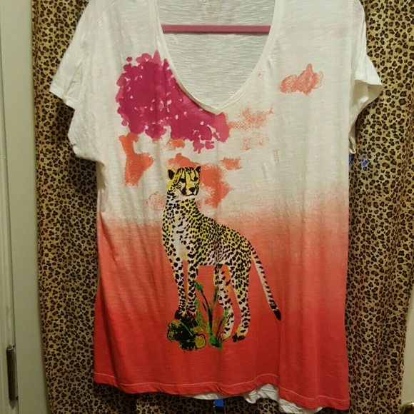 Fun animal print tee