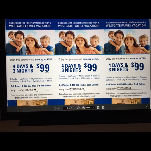 4-Days/3-Nights Vegas, Orlando Miami Myrtle Beach