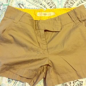 J crew khaki shorts