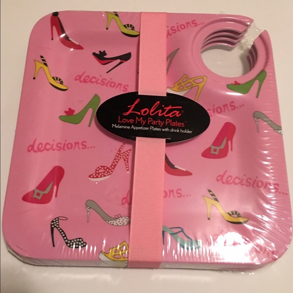 Lolita Love My Party Stiletto Plates