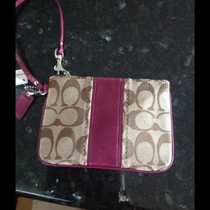 Coach wristlet