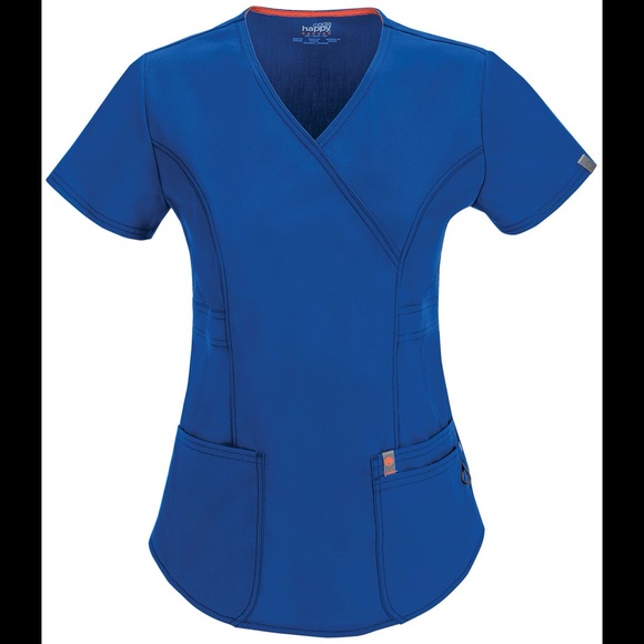 Code Happy Scrub Top
