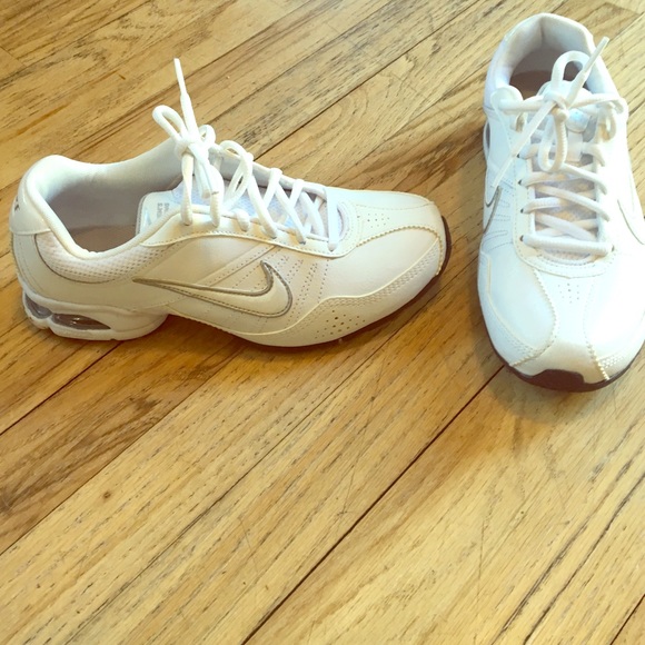 Brand new nike white sneakers