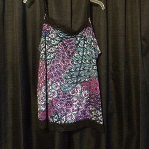 Ladies long cami