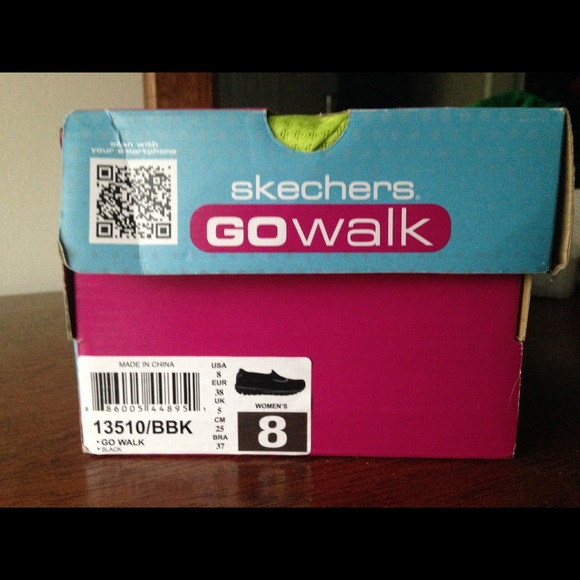 Skechers GoWalk, Black, Brand New in Box, Size 8