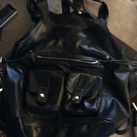 Black handbag