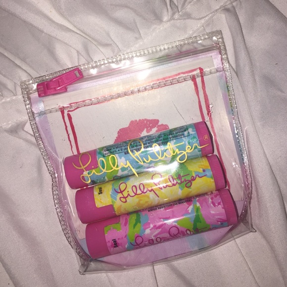 Lilly Pulitzer lip balm set