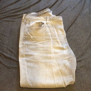 Women's jeans/ Old Navy / boyfriend / cropped