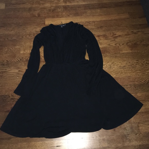 Express bell sleeve dress