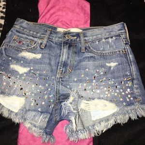 High wasted shorts