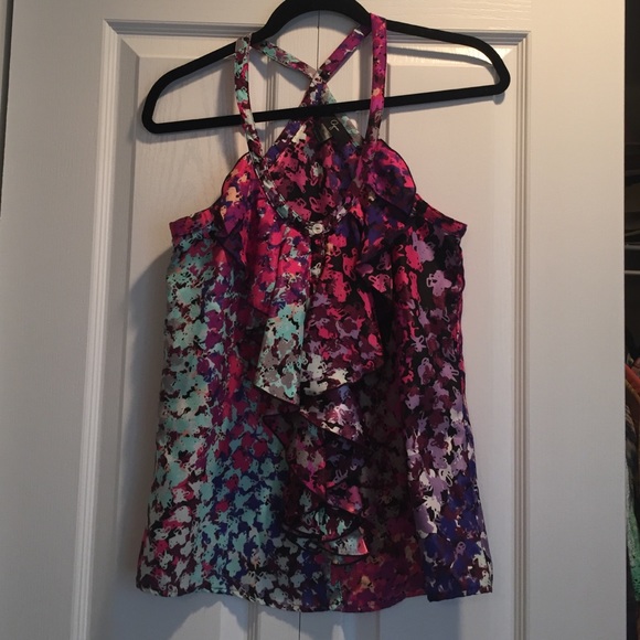 Aqua Racerback tank top