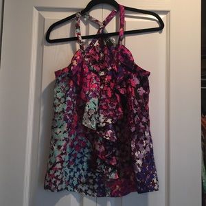 Aqua Racerback tank top