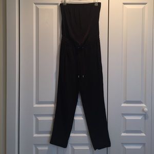 Express strapless jumpsuit size XS