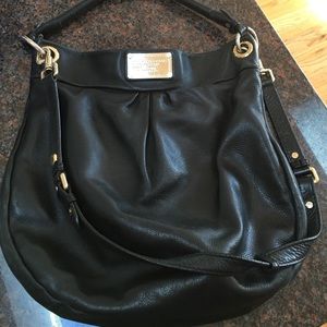 Marc by Marc Jacobs black pebble leather bag
