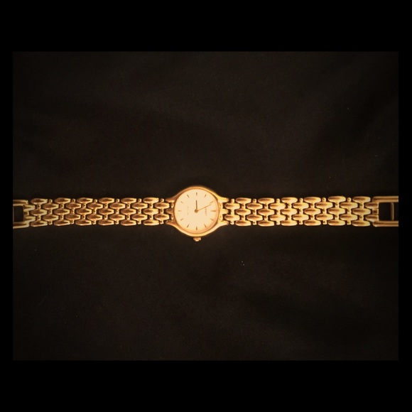 Tissot gold watch- vintage piece