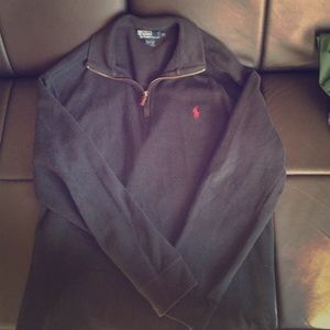 Polo Ralph Lauren Mens size medium halfzip sweater