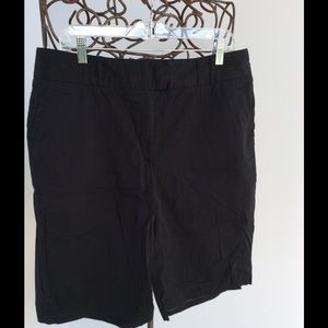 Chico's black shorts