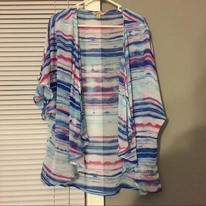 Watercolor shawl