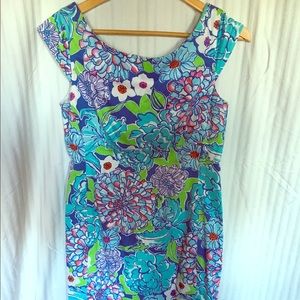 Lilly Pulitzer Blue Flower Dress