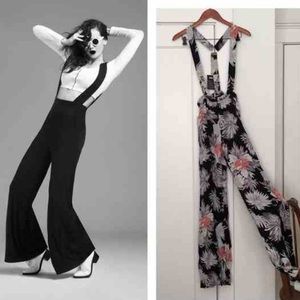 REFORMATION Floral Jumpsuit