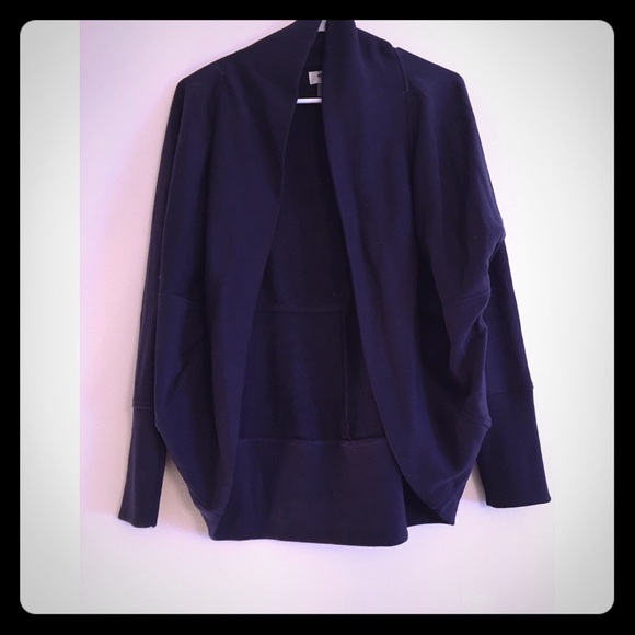 Navy cocoon cardigan Clearance