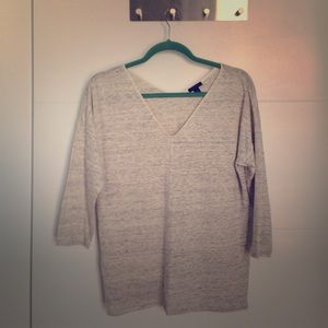 Slub knit top
