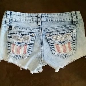 American Flag Shorts