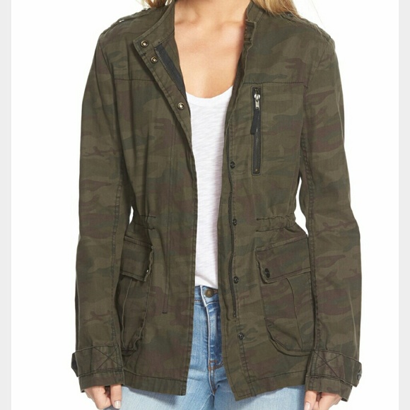 Sanctuary camo anorak jacket
