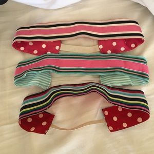 3 reversible head bands
