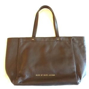 Marc by Marc Jacobs chocolate brown t tote