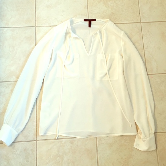 100% silk boho tie top